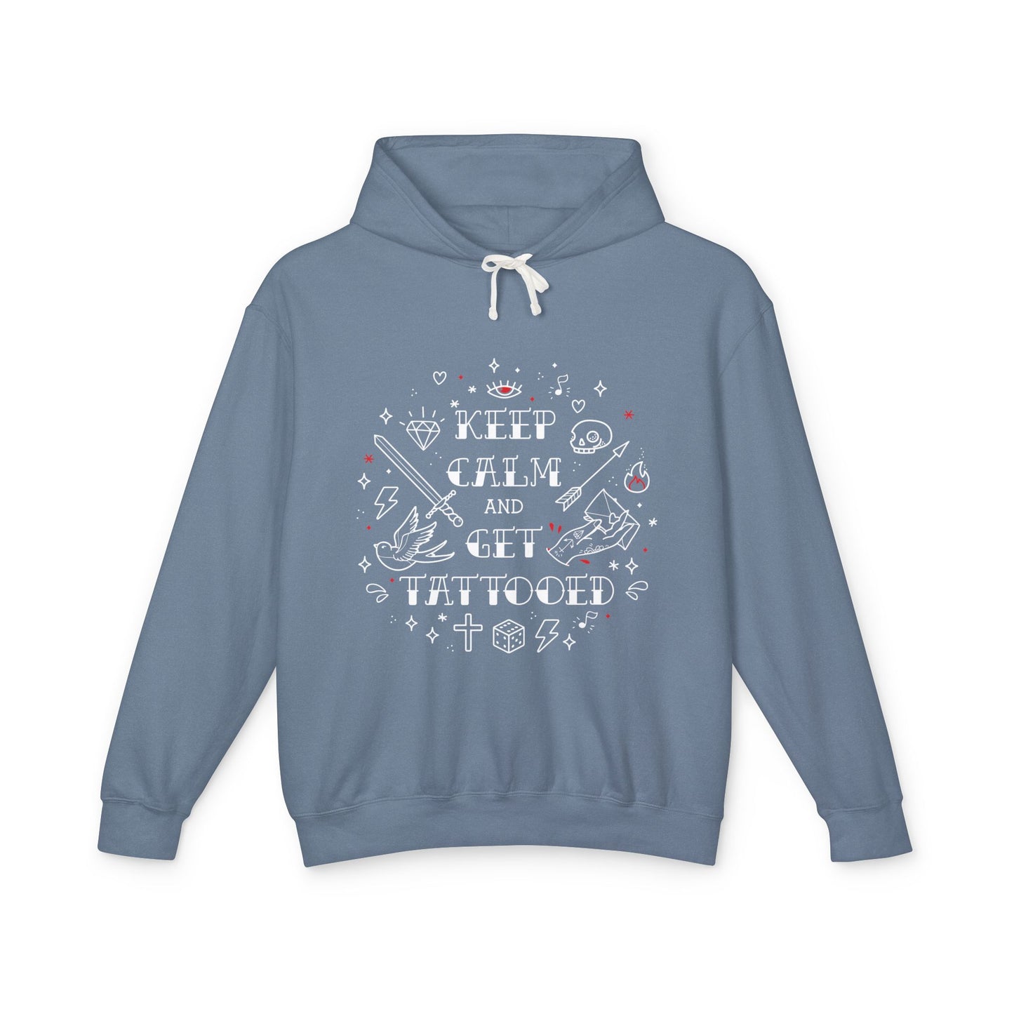 Keep Calm and Get Tattooed Hoodie