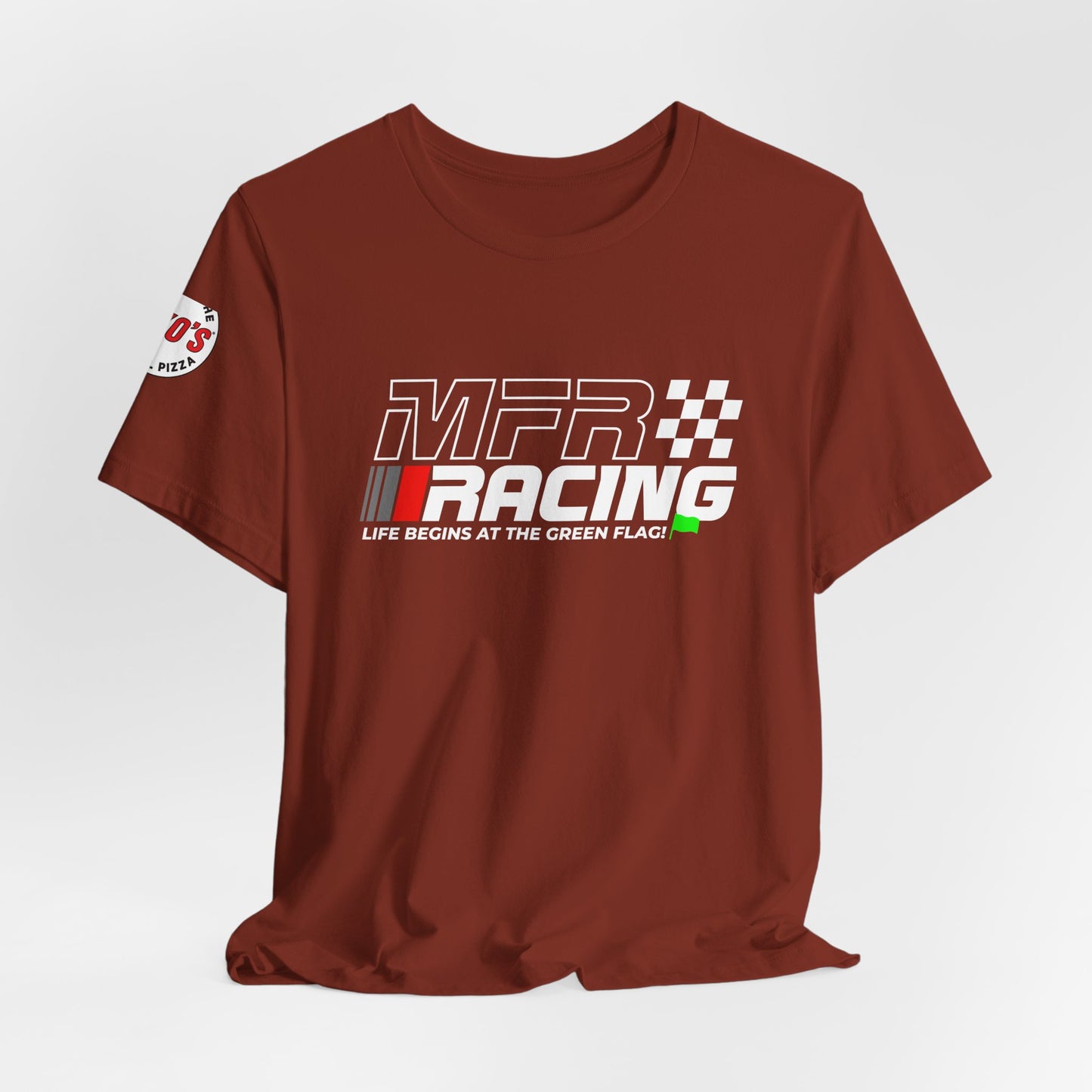 MFR Racing T-Shirt - Life Begins At The Green Flag