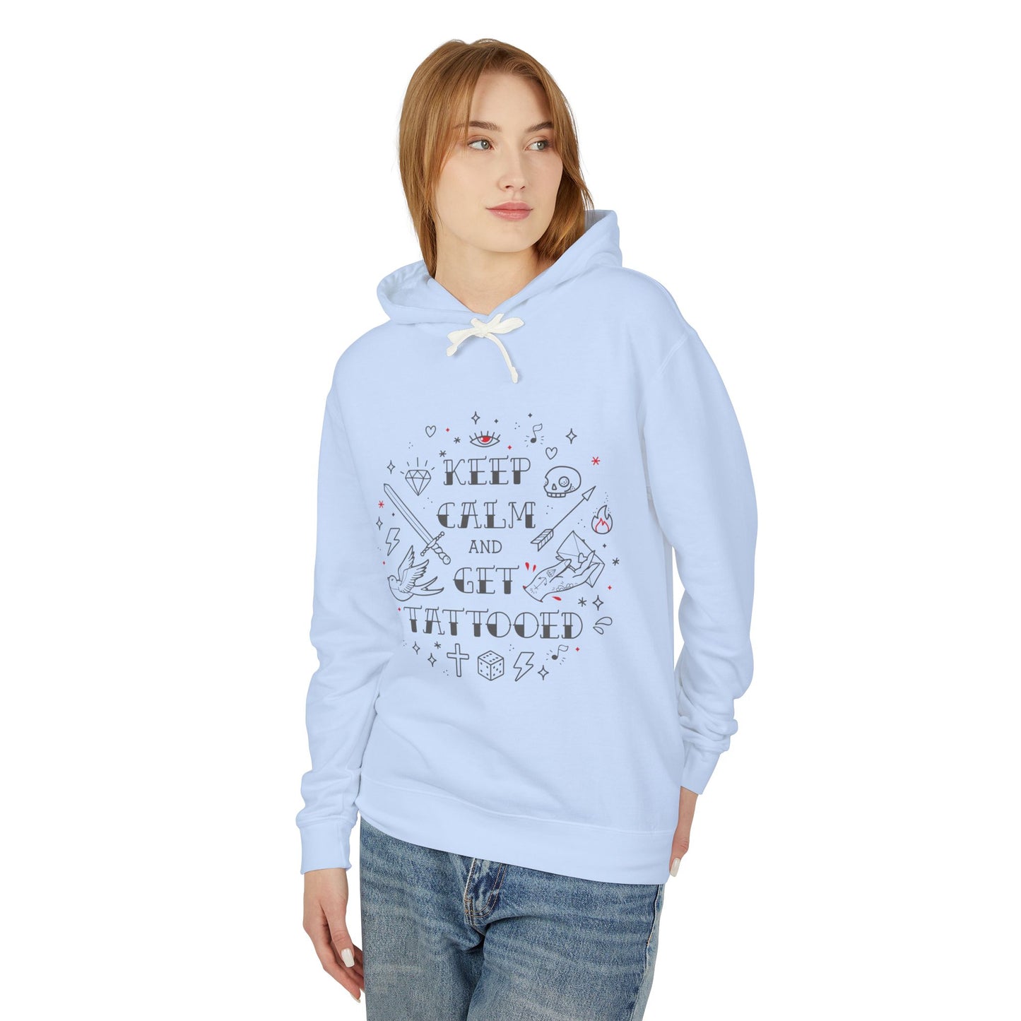 Keep Calm and Get Tattooed Hoodie
