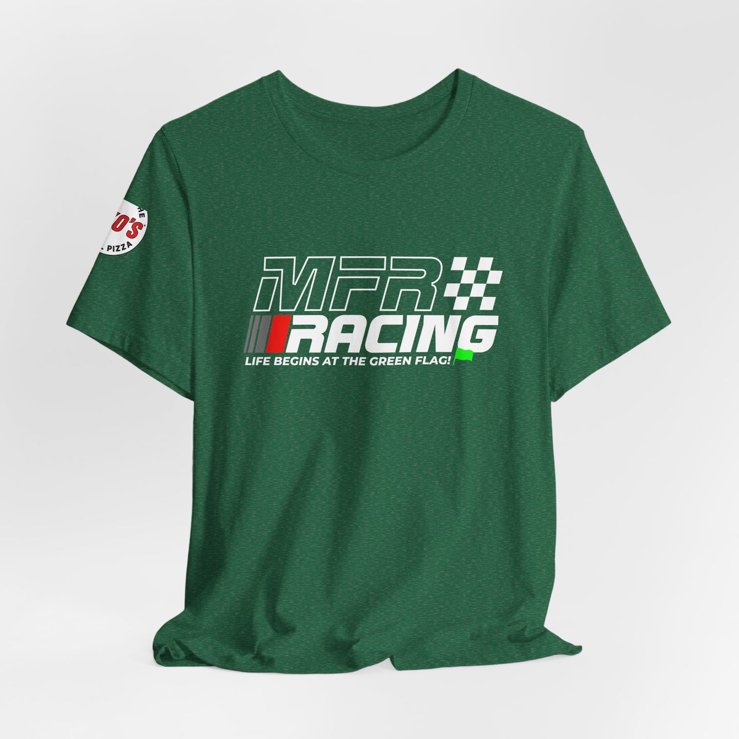MFR Racing T-Shirt - Life Begins At The Green Flag