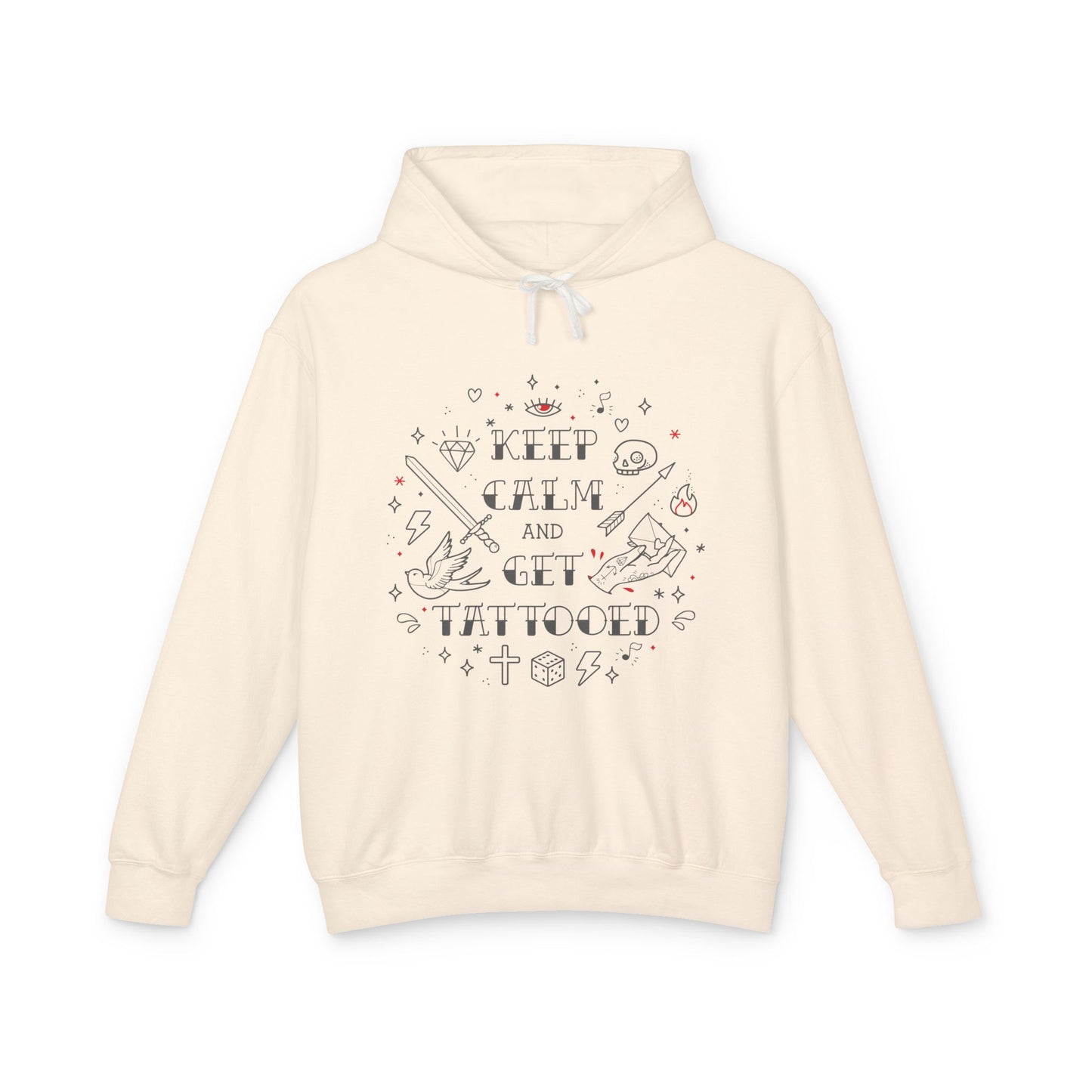Keep Calm and Get Tattooed Hoodie
