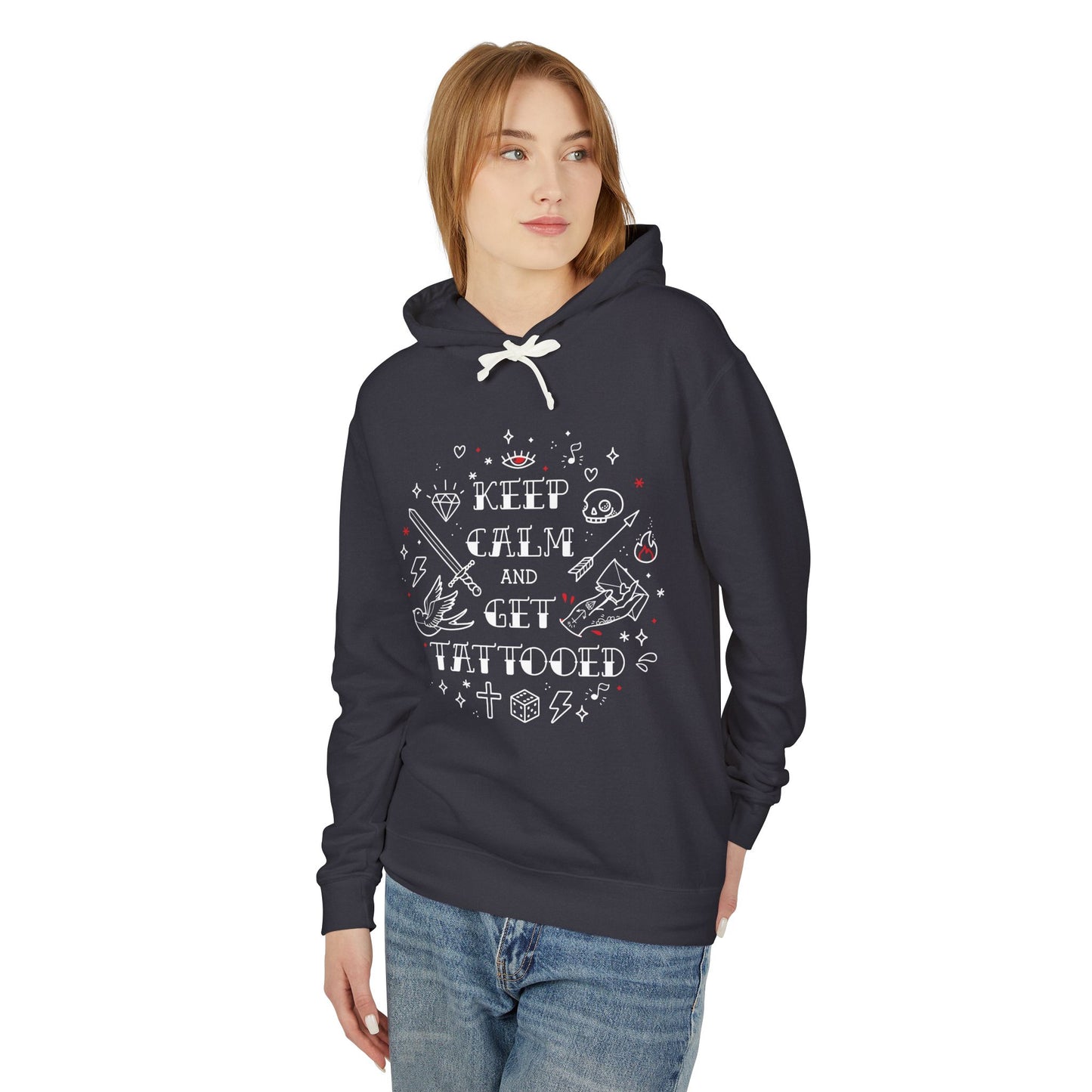 Keep Calm and Get Tattooed Hoodie