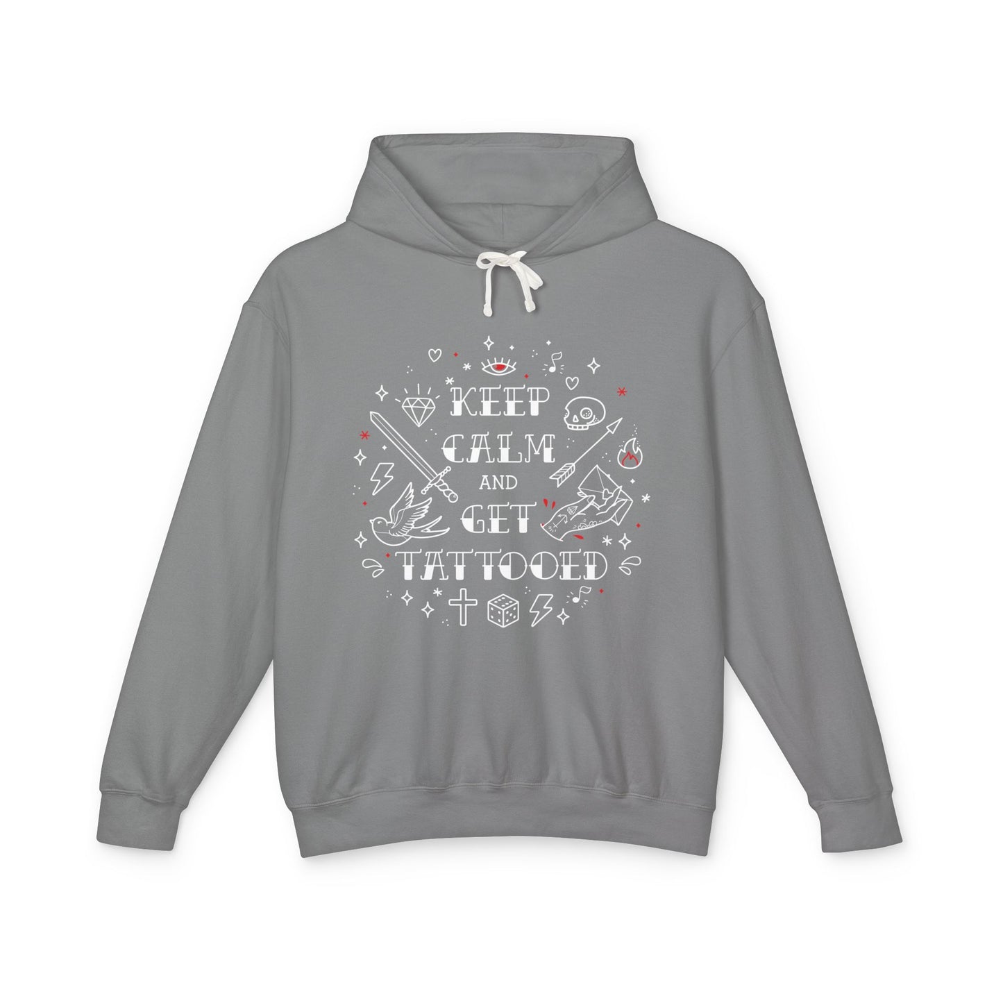 Keep Calm and Get Tattooed Hoodie