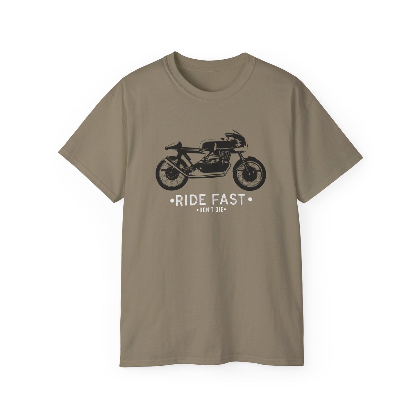 Cafe Racer, Ride Fast - Don't Die Tshirt