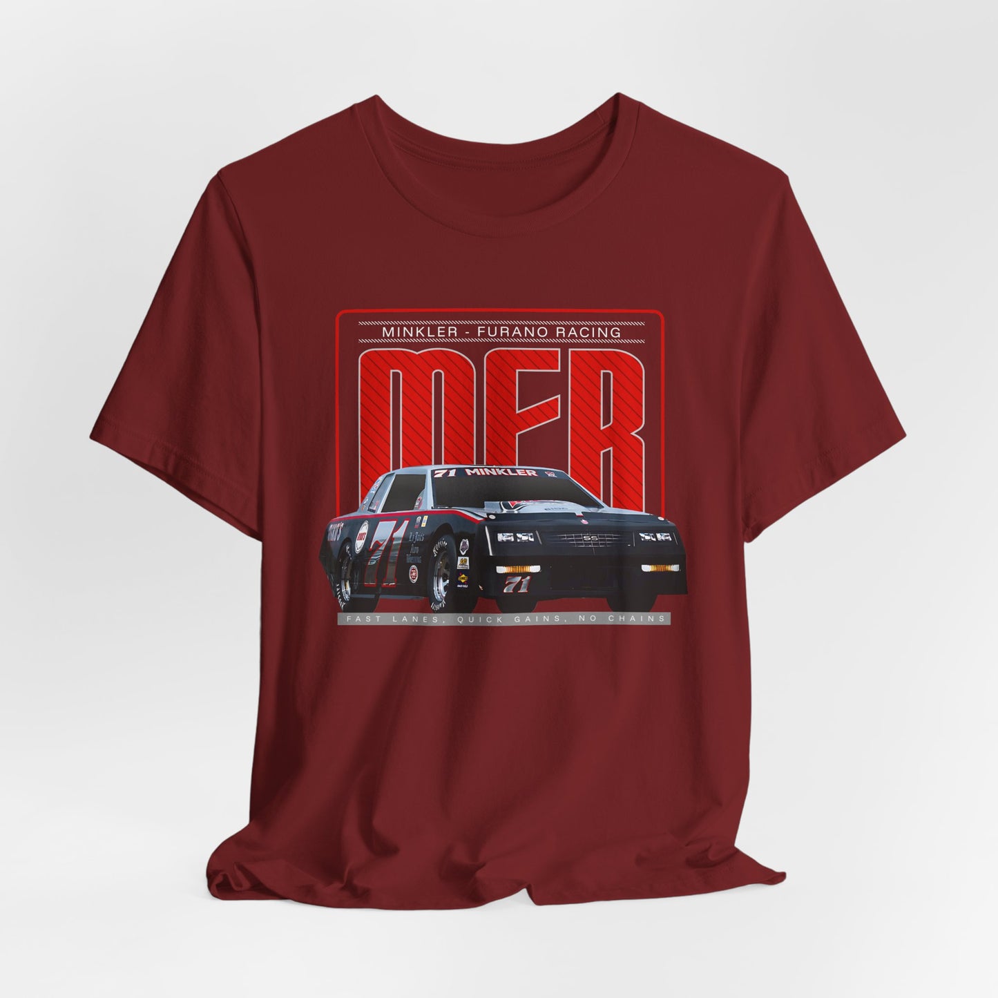 Minkler Furano Racing Car Tshirt