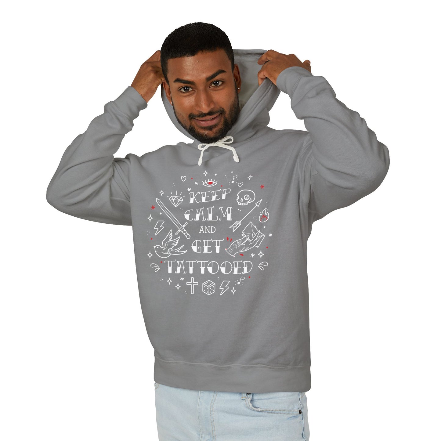 Keep Calm and Get Tattooed Hoodie