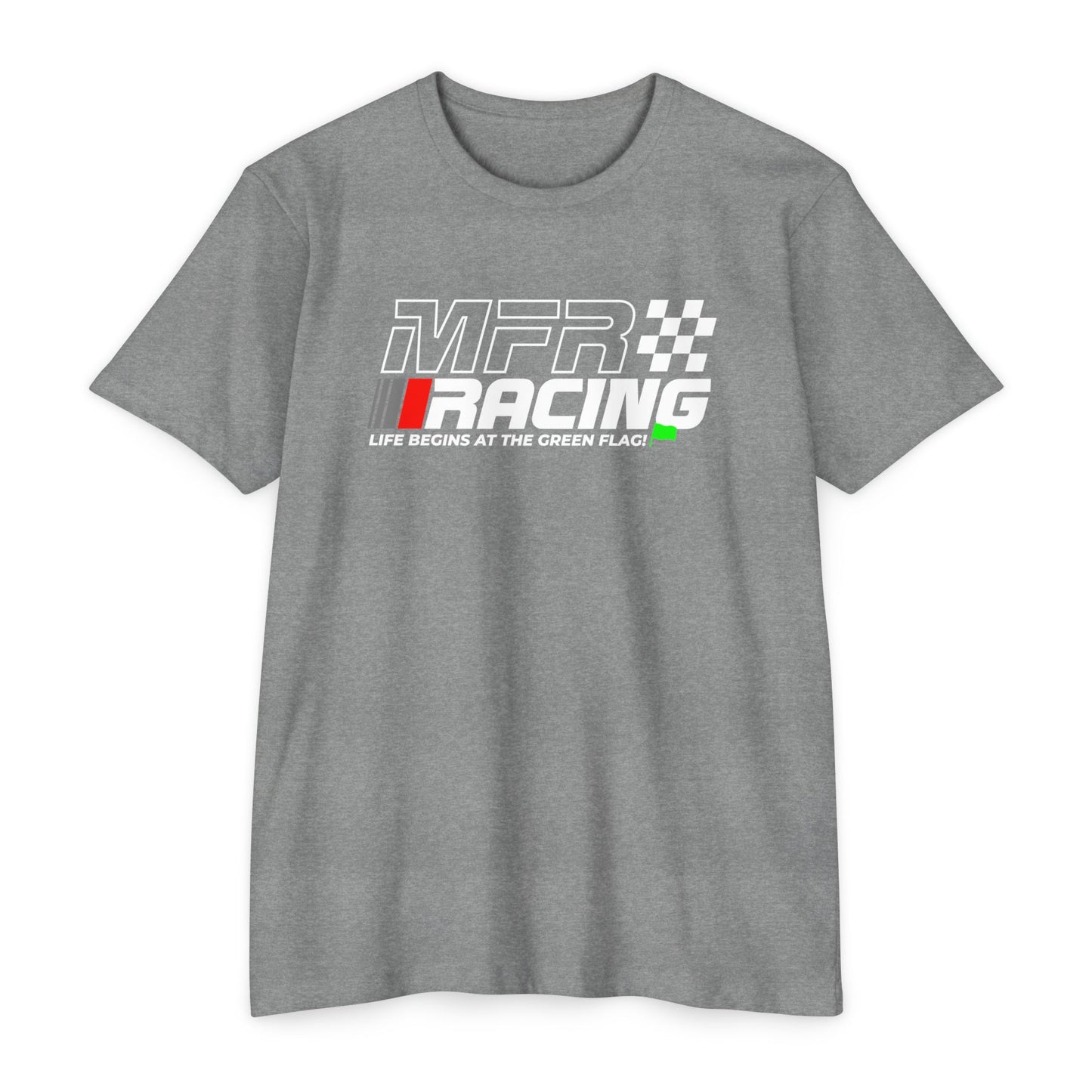 MFR Racing T-Shirt - Life Begins At The Green Flag - Lightweight