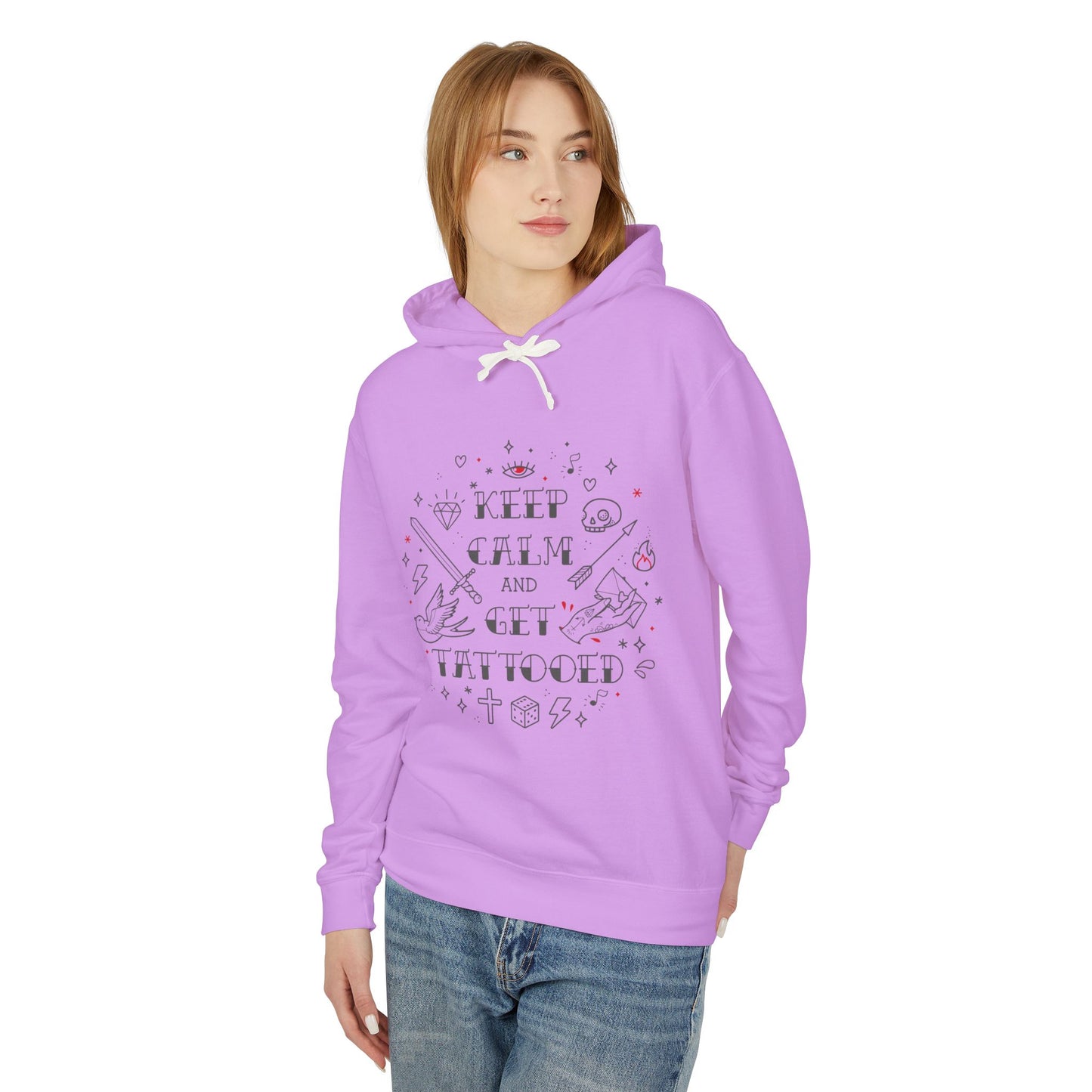 Keep Calm and Get Tattooed Hoodie