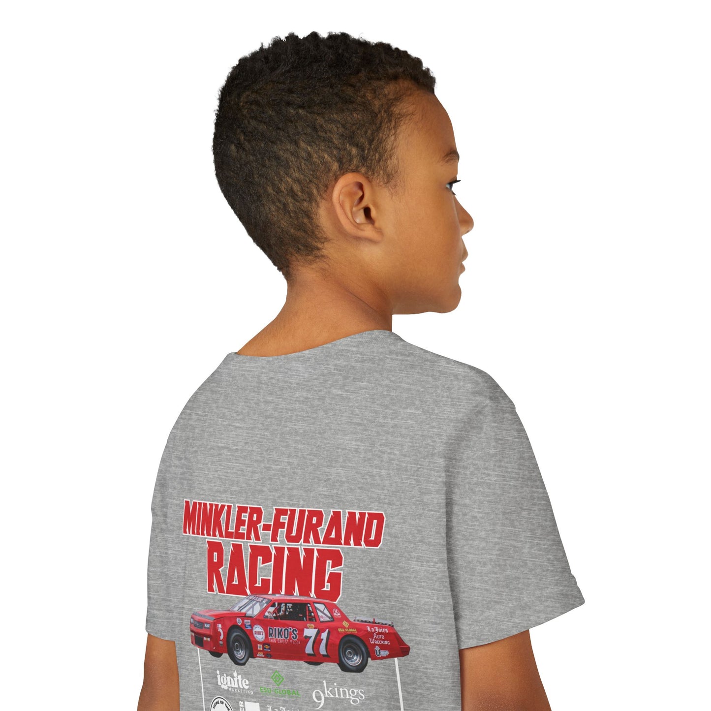2026 Youth Racing Tee – “71 Minkler-Furano Racing”