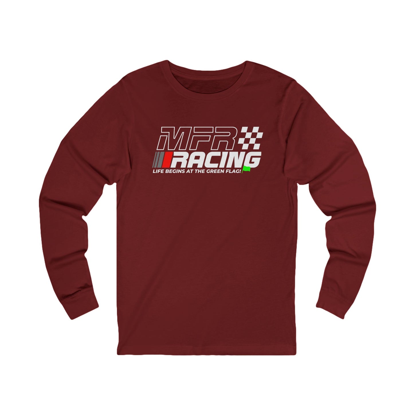 MFR Racing Long Sleeve Tee - Life Begins At The Green Flag