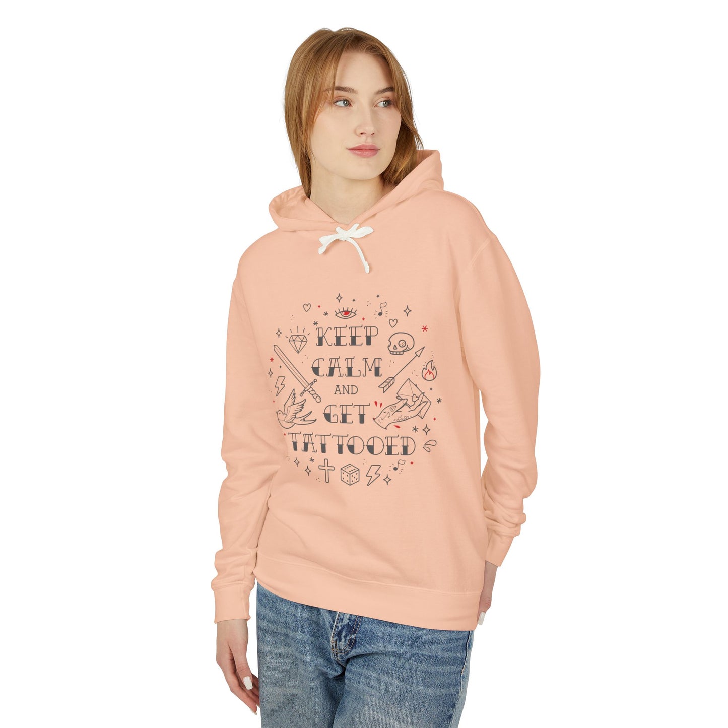 Keep Calm and Get Tattooed Hoodie