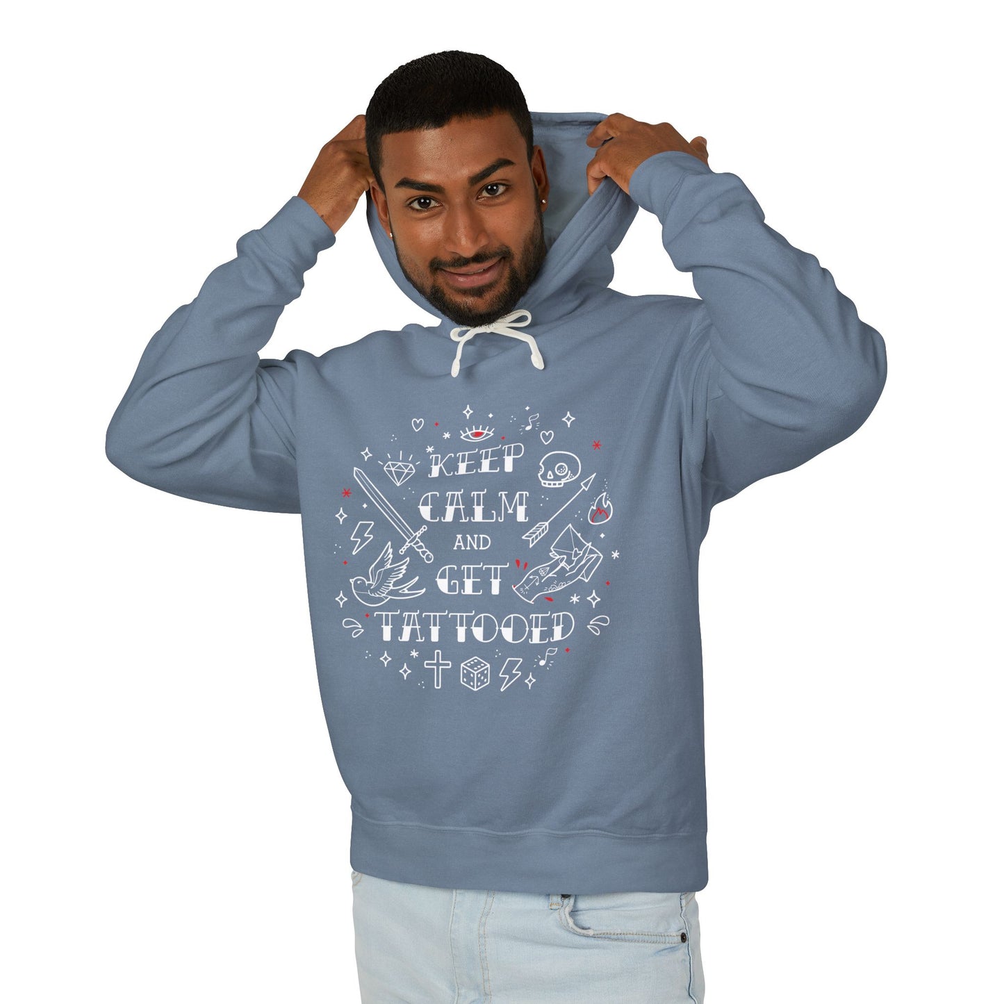 Keep Calm and Get Tattooed Hoodie