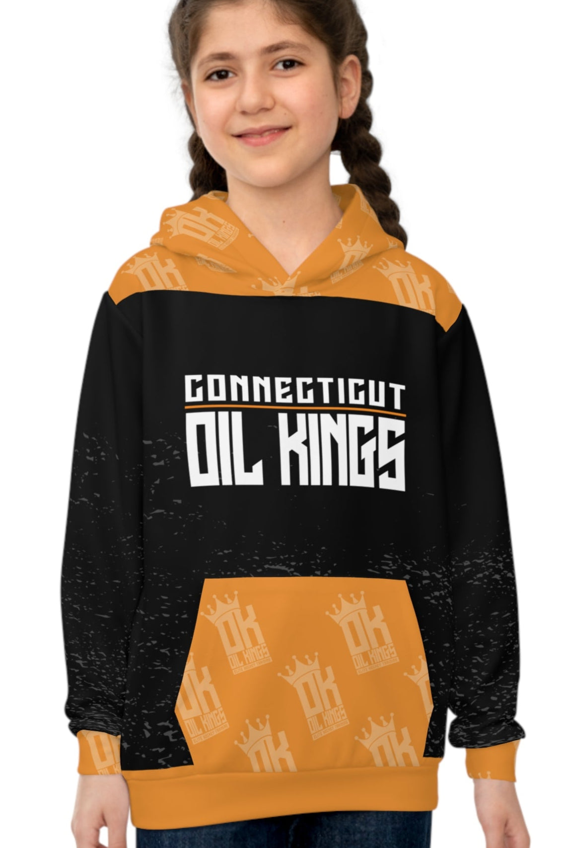 CT Oil Kings (AOP) Youth Hoodie