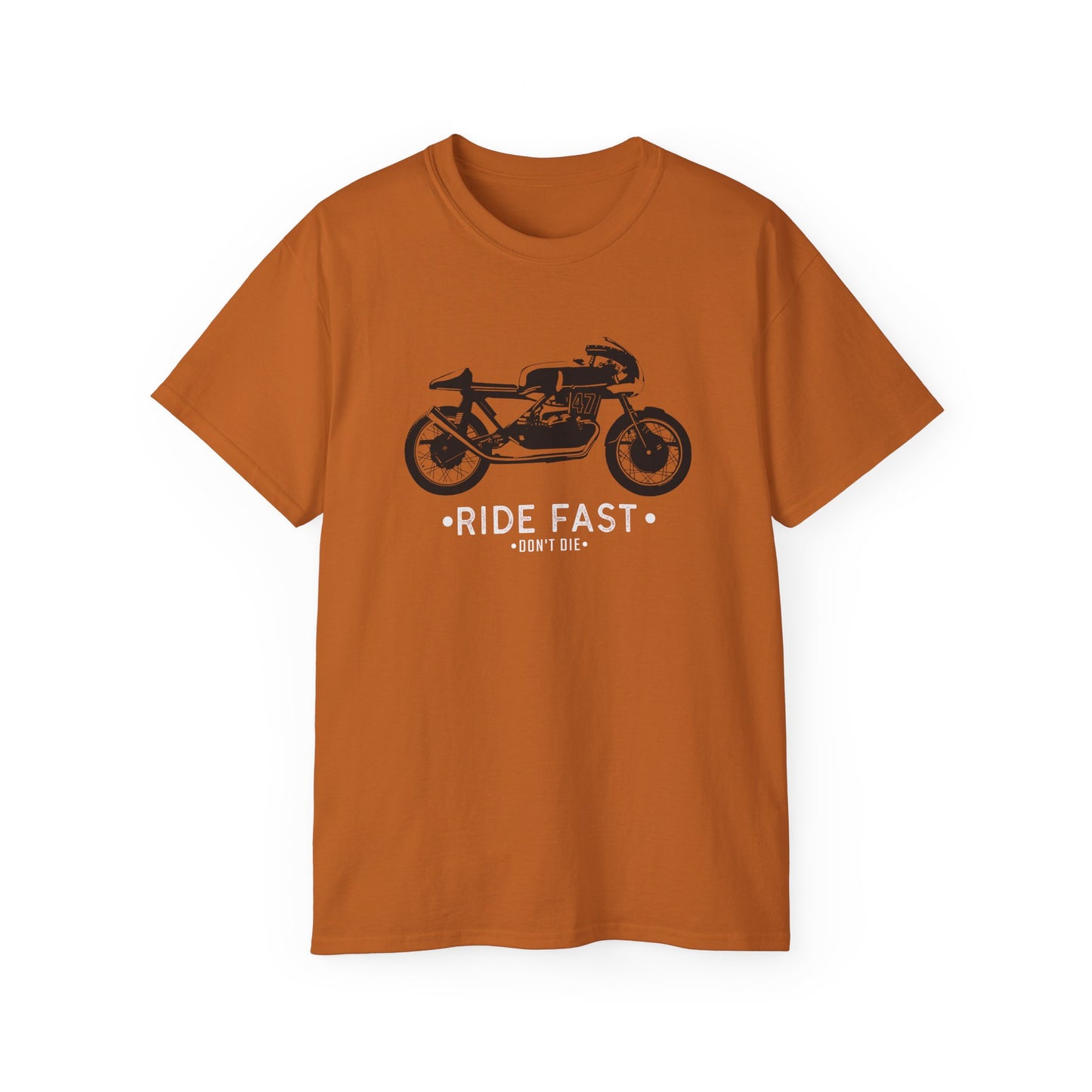 Cafe Racer, Ride Fast - Don't Die Tshirt