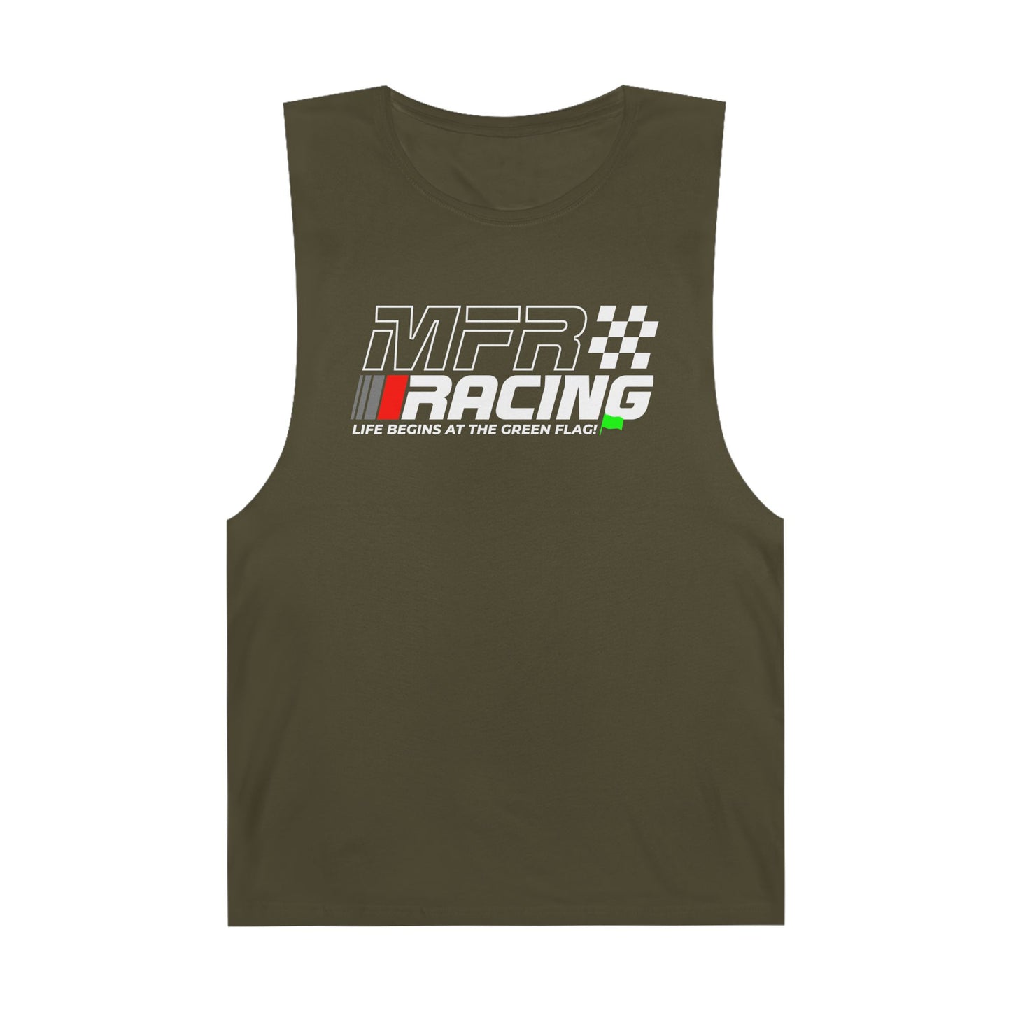 MFR Racing Tank Top - Life Begins At The Green Flag