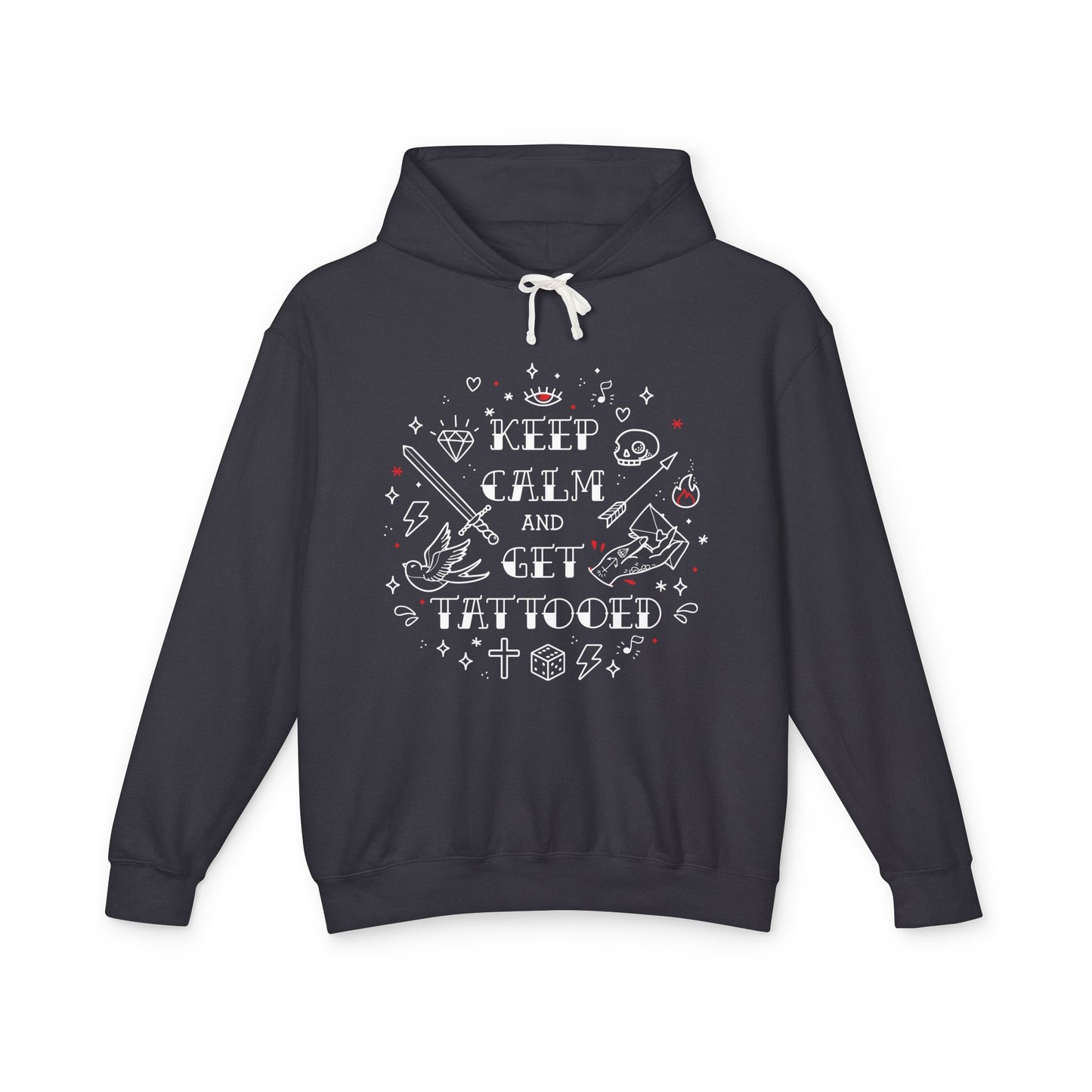 Keep Calm and Get Tattooed Hoodie