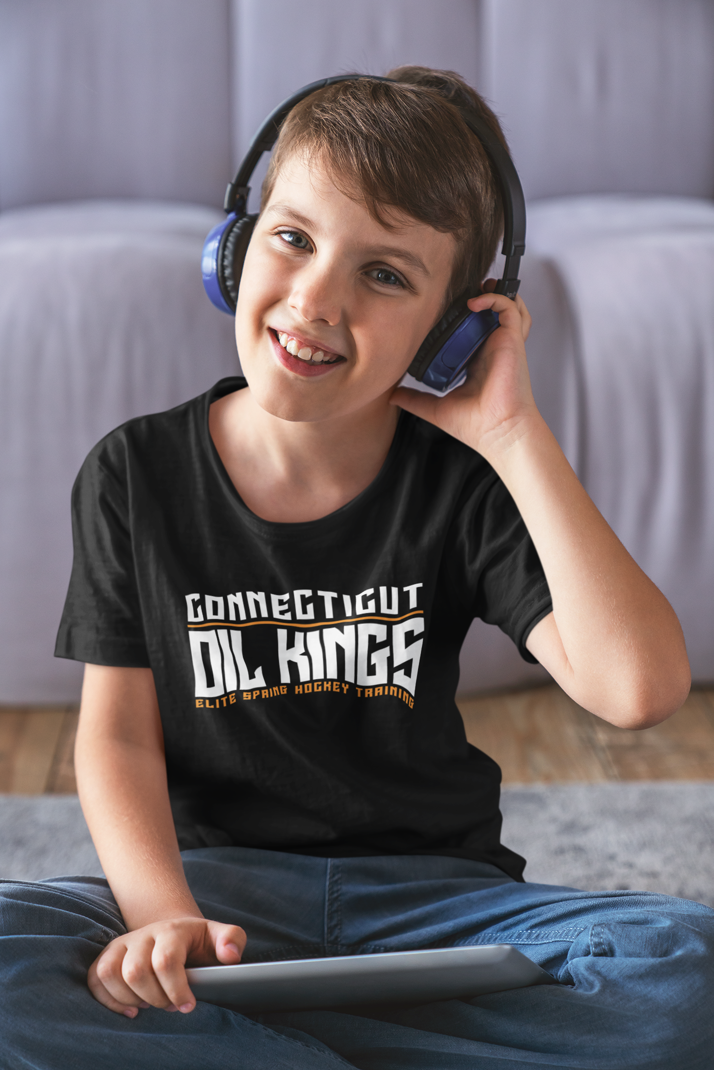 CT Oil Kings Text Youth T-shirt