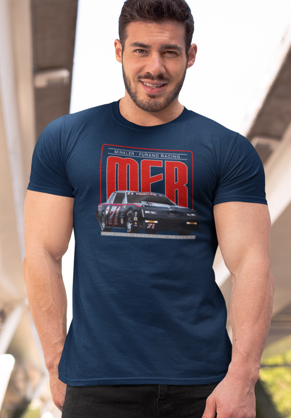 Minkler Furano Racing Car T-Shirt - Lightweight