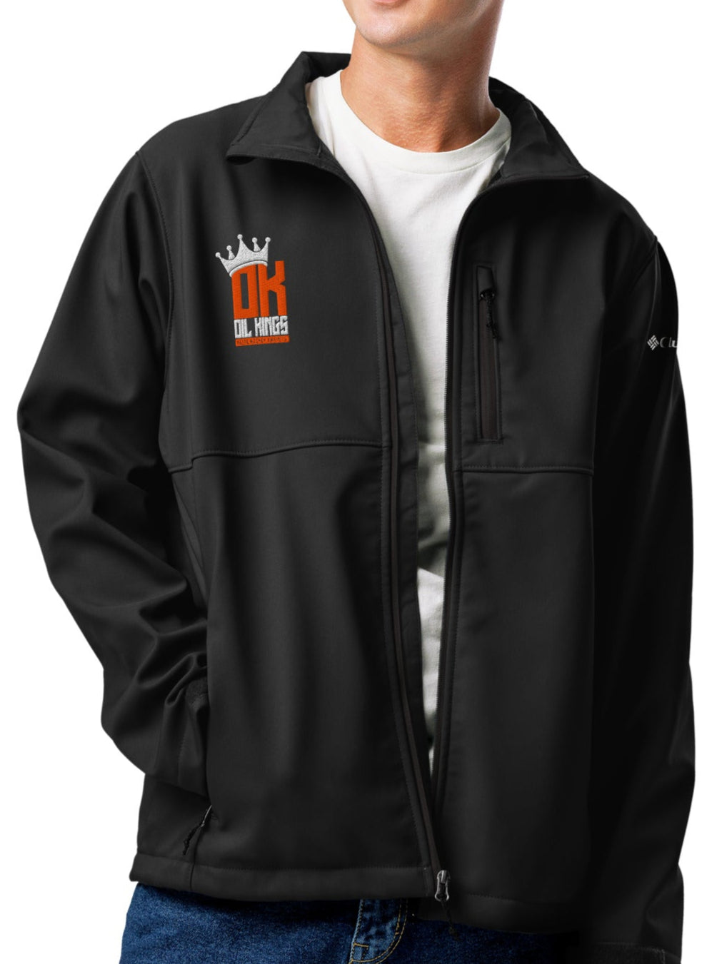 Oil Kings Columbia soft shell jacket