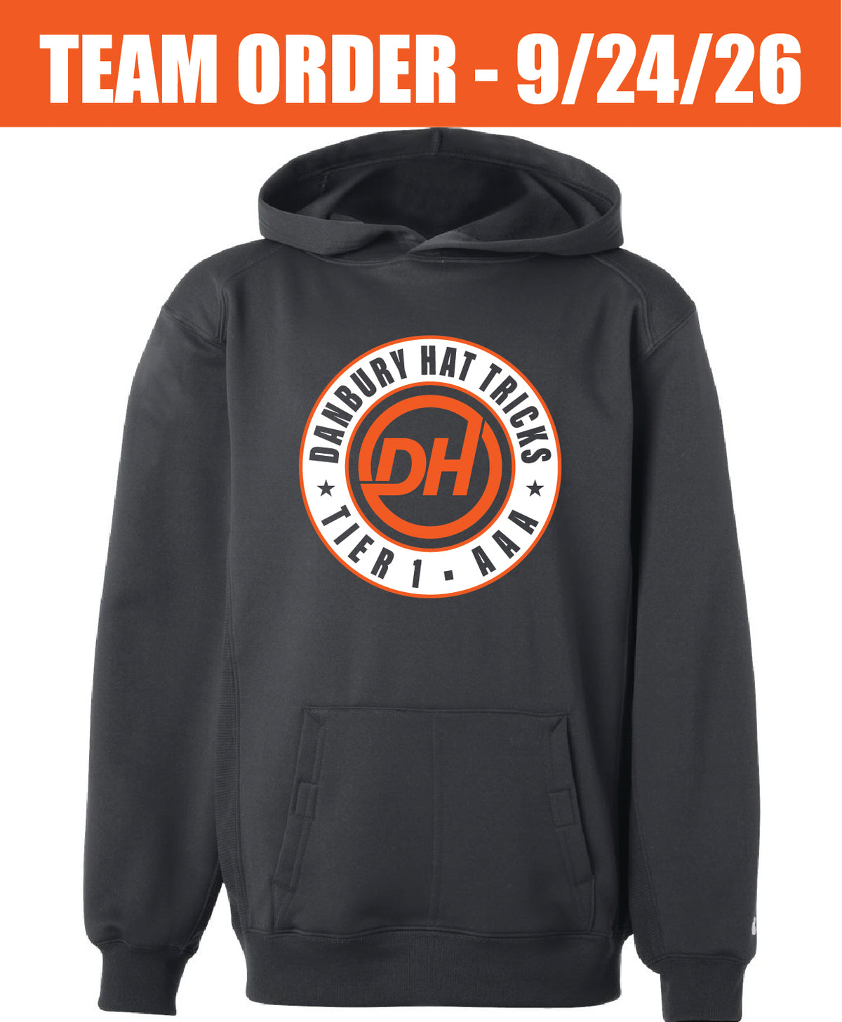 Hat Tricks Team Hoodies - Circle Logo