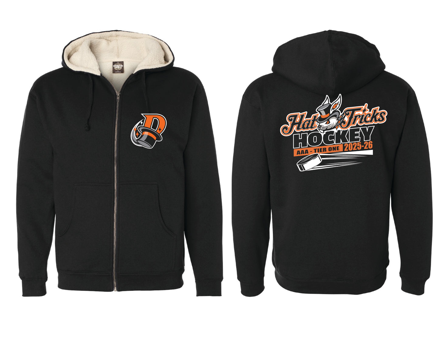 Hat Tricks Sherpa Zip Hoodie